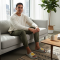 Claquette homme Smile 2635-7 – coloris gris, appartement moderne